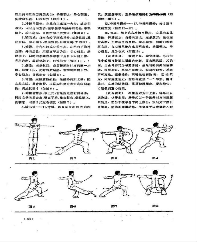  精武潭腿(一)----张裕庚