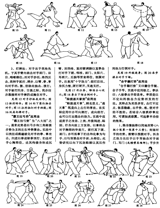  八极拳实用技法（上）----李波